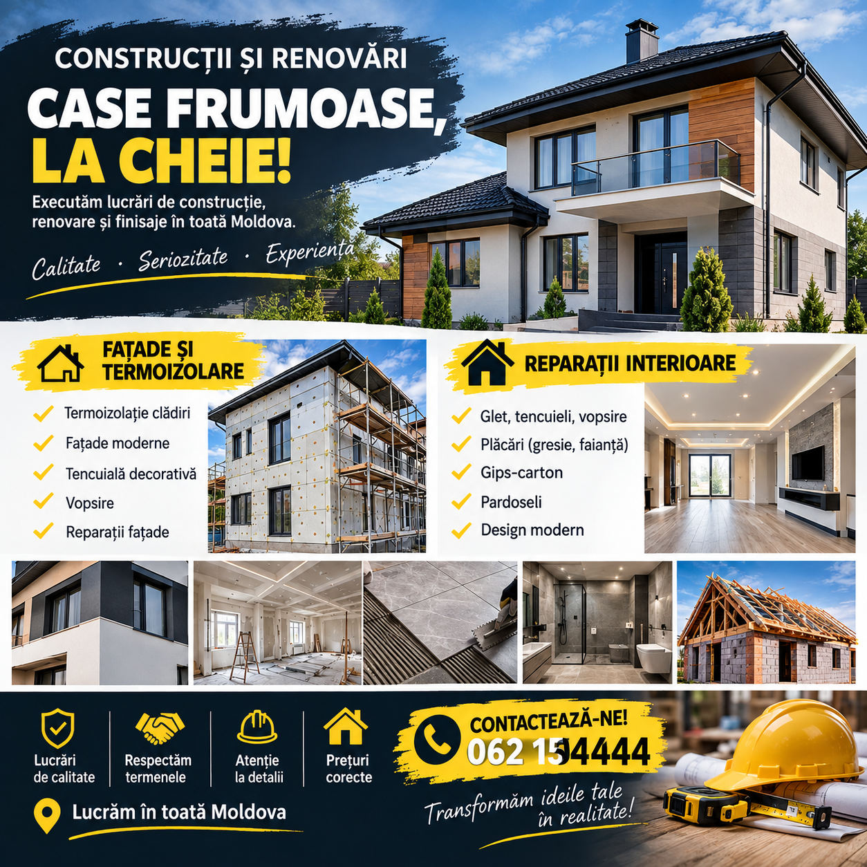 Meseriași construcții