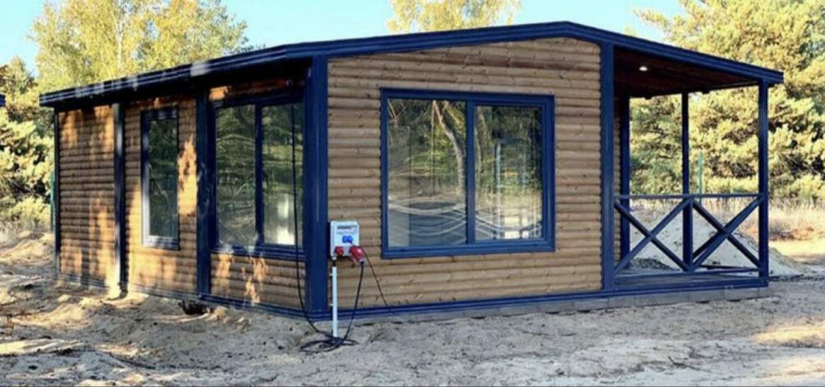 Vând Și Construiesc Case Modulare Din Lemn Sau Din Structura Metalica Și Panou Sandwich