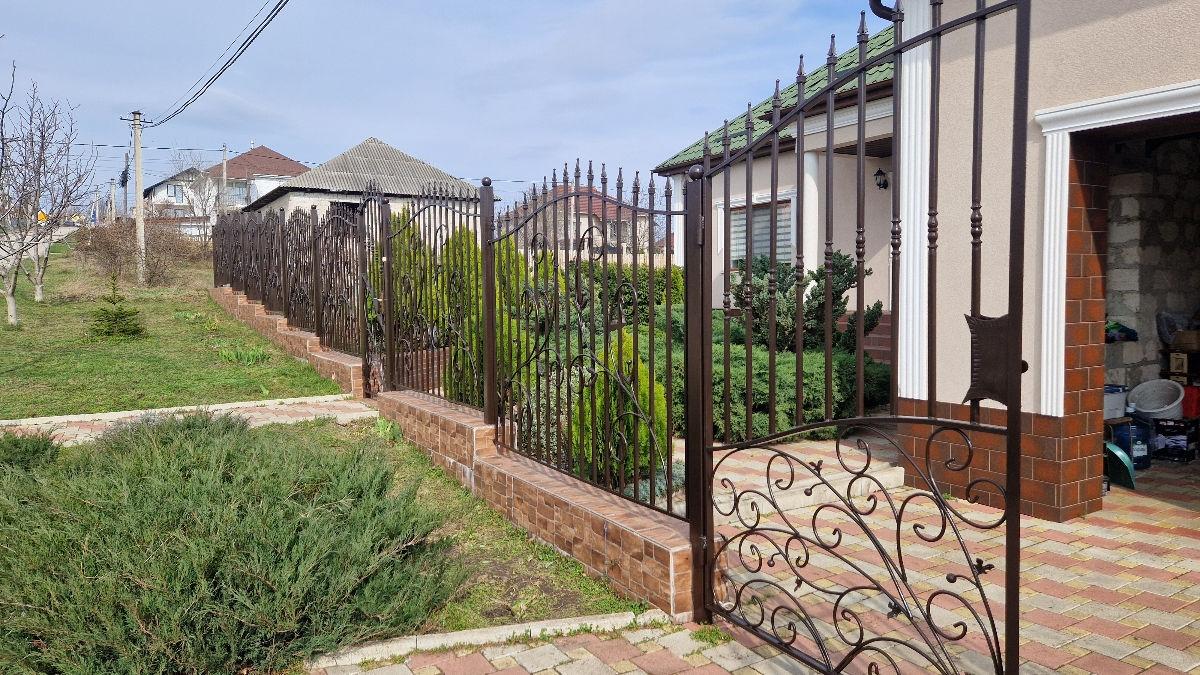 Vopsim Garduri, Porți și alte elemente din Metal, Piatră, Beton sau Lemn.